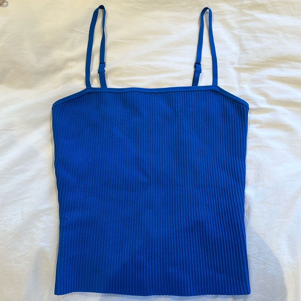 Babaton Aritzia Sculpt Knit Ribbed Cami | Size XS